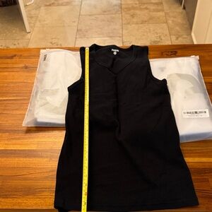 Haus Classic Black mens Tank top pack of 3 Black, Grey ,White. Never worn